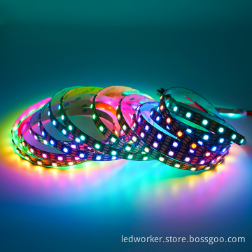 3 Years Warranty 2812B WS2812B RGB Addressable LED Strip - 144 LEDs